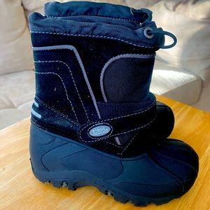 Totes Snow Boots Black Size 10